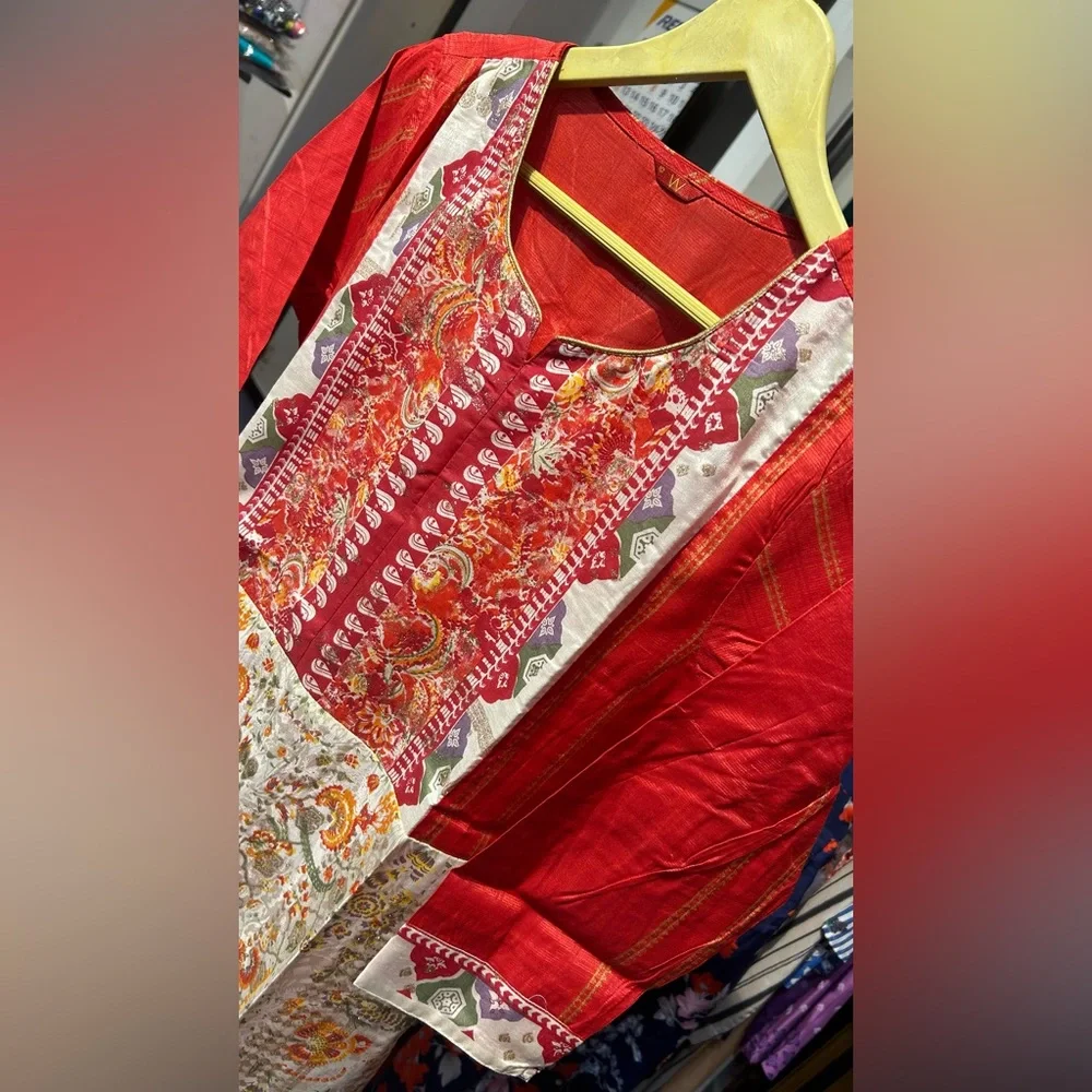 W kurti red orange - Picture 4 of 7